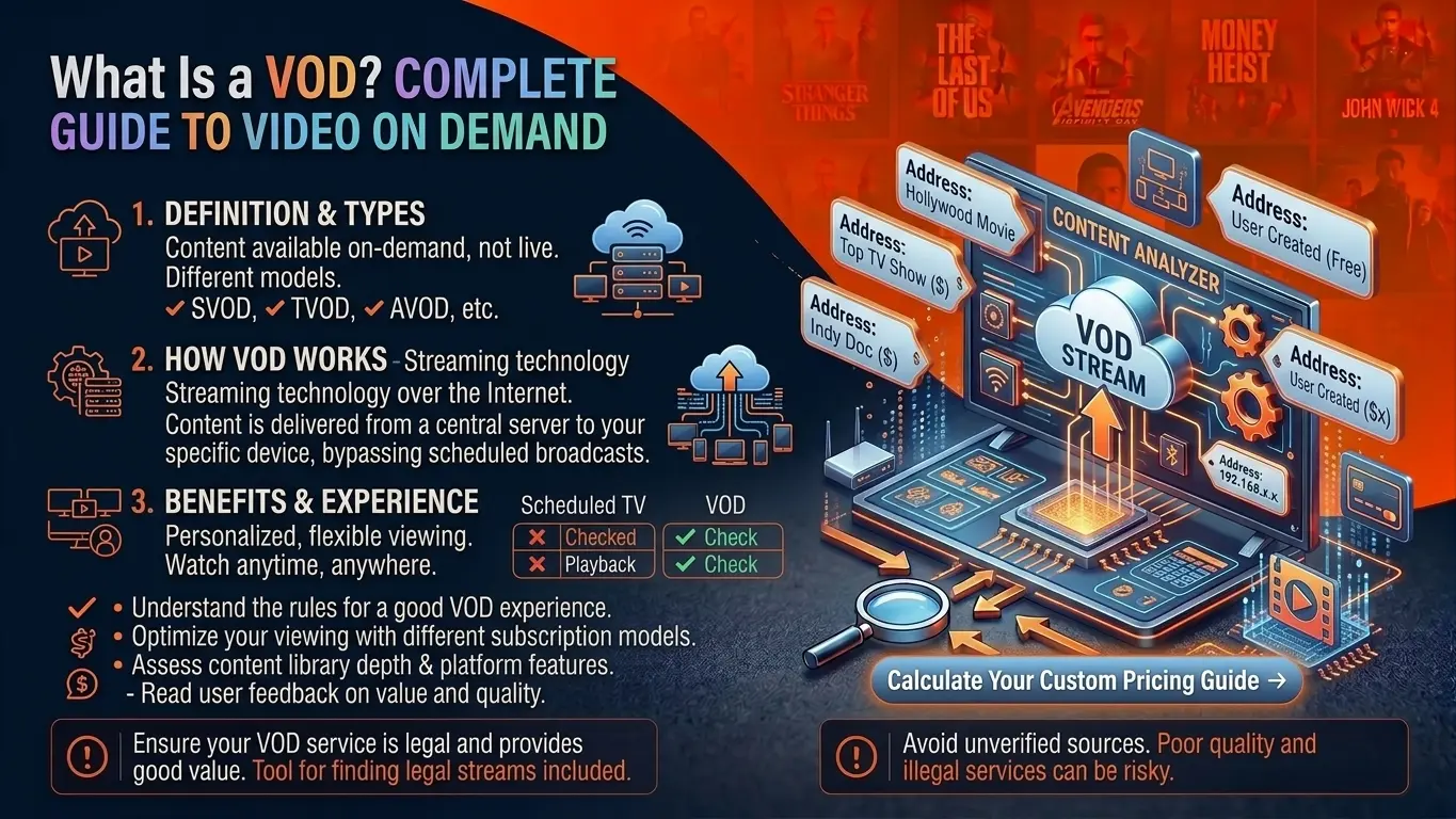 What Is a VOD - Video on Demand Guide
