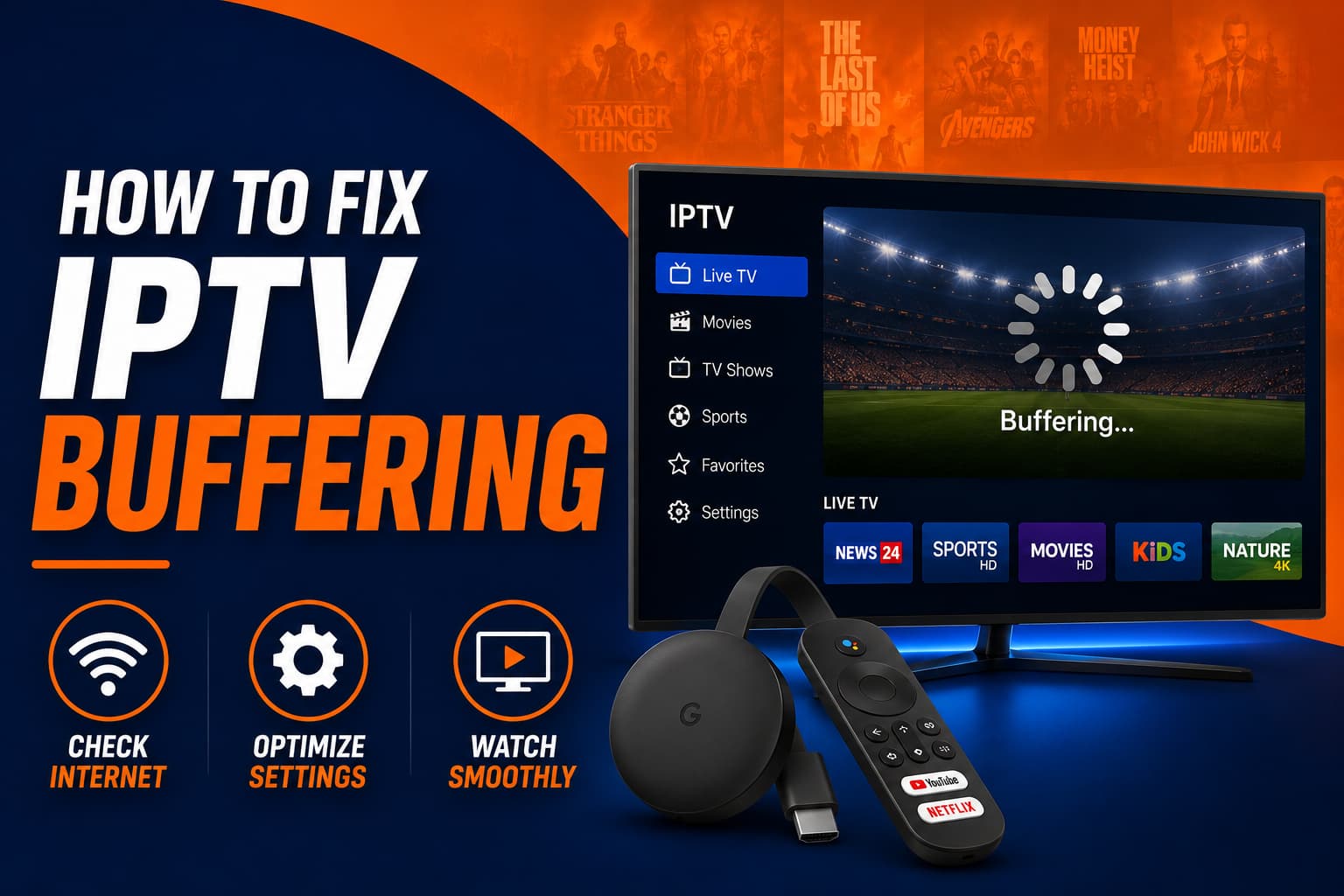 How to Fix IPTV Buffering and Freezing