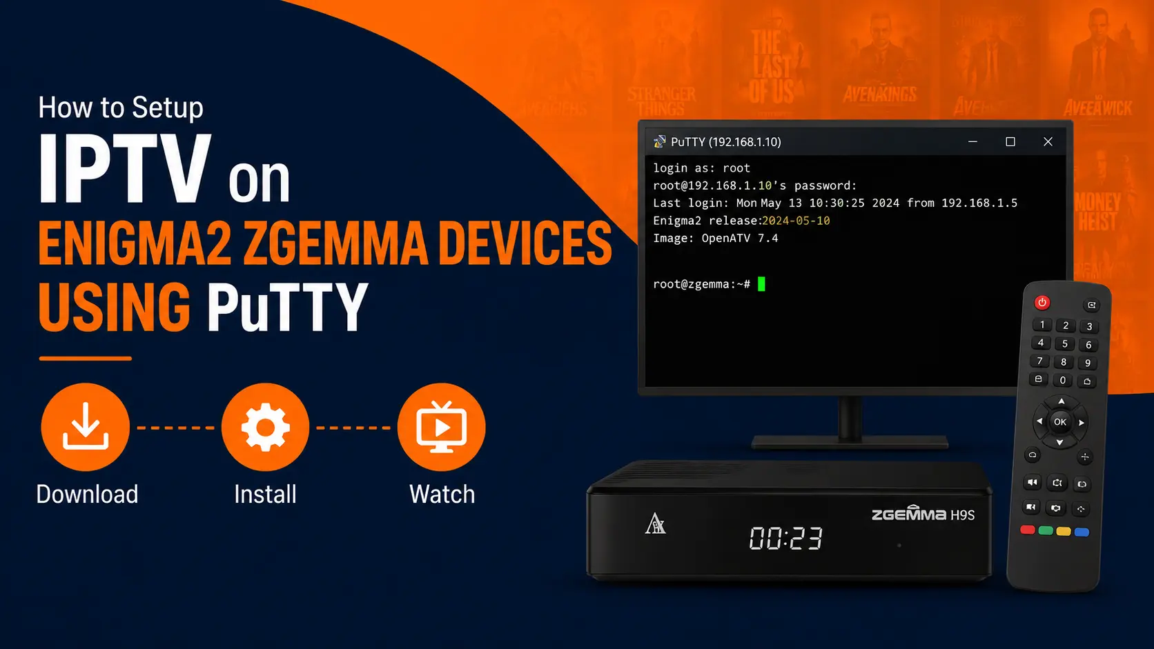 How to Setup IPTV on Enigma2 Zgemma